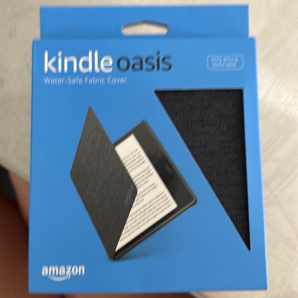 Brand new in box Kindle Oasis water-safe fabric cover